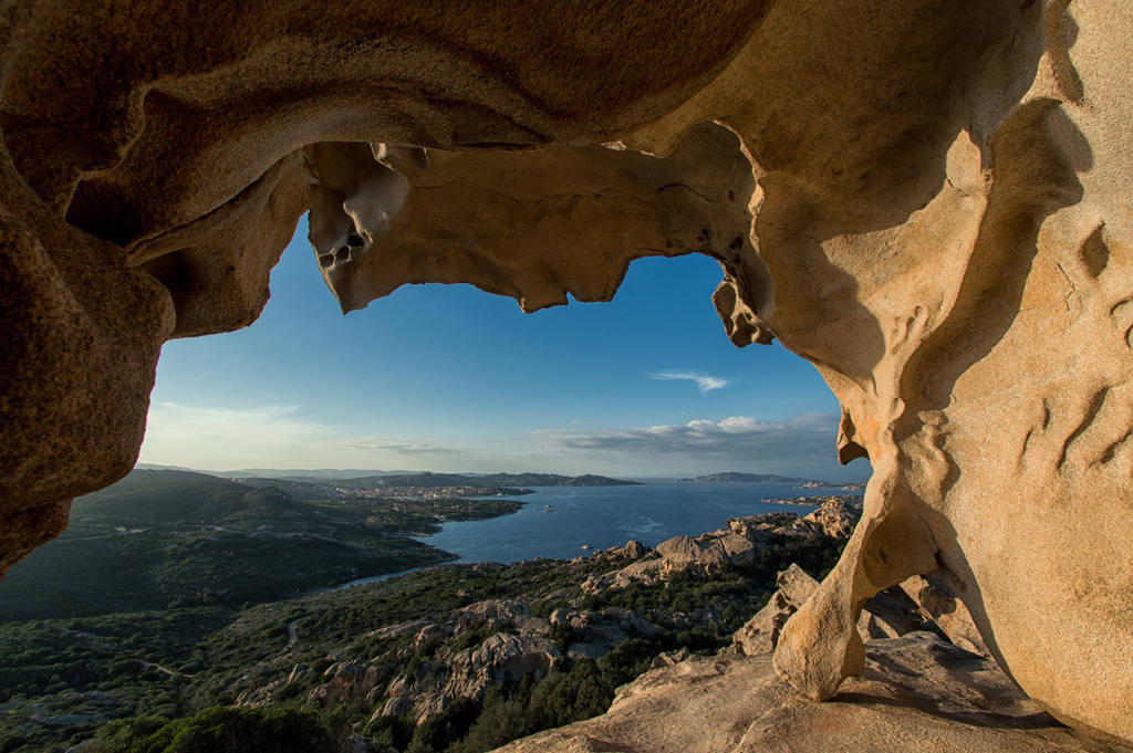 Antonio Concas - panorama from the rock of the bear