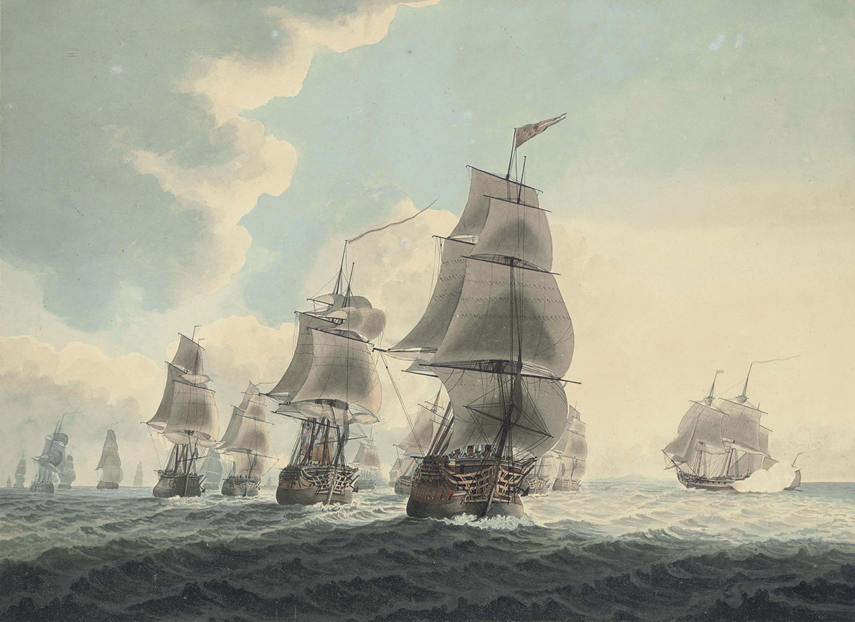 Samuel-Atkins - a squadron of the royal navy