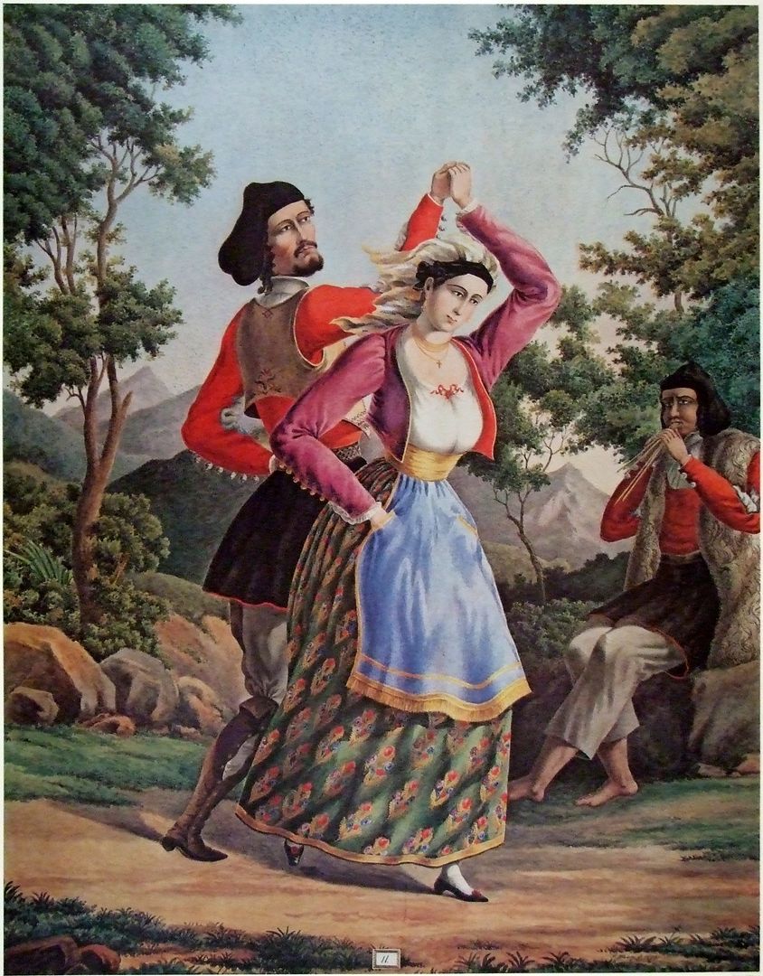 Manca di Mores - Dance to the sound of launeddas, 1861-1876