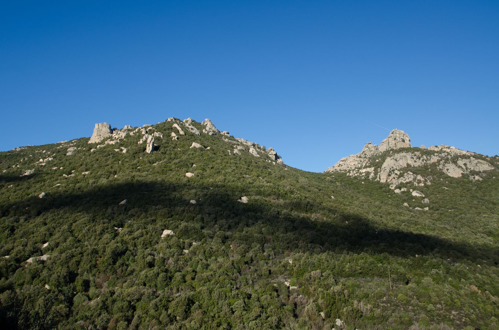 Antonio Concas - The high hills of Lu Sfussatu, between Luogosanto and Tempio