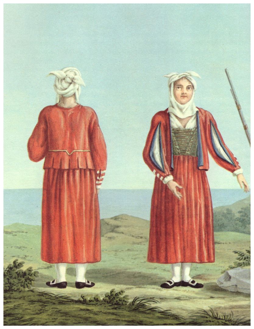 Agostino Verani - Women of Tempio, 1806-1815