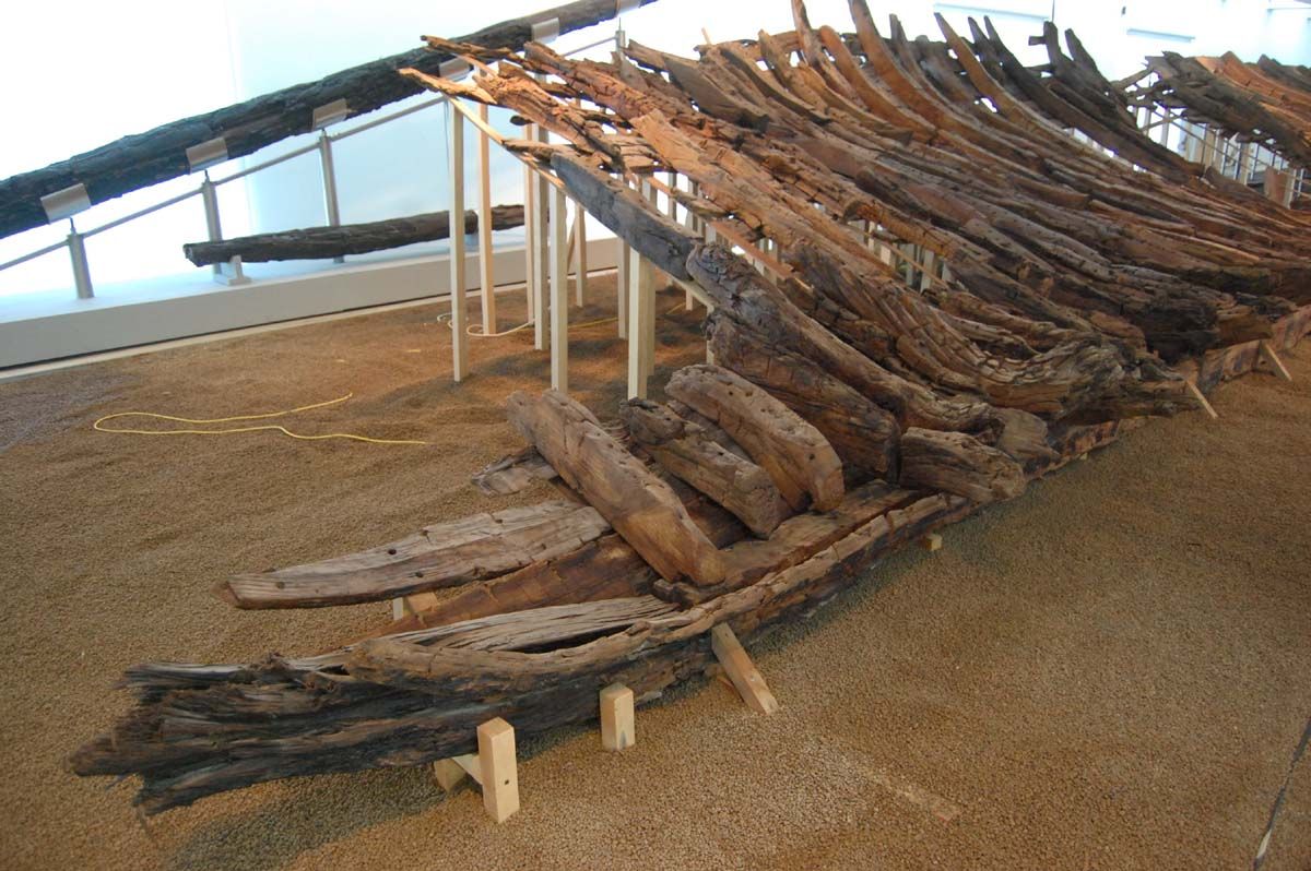 Archaeological Museum of Olbia (photo by pp02918) - Roman ship wreck