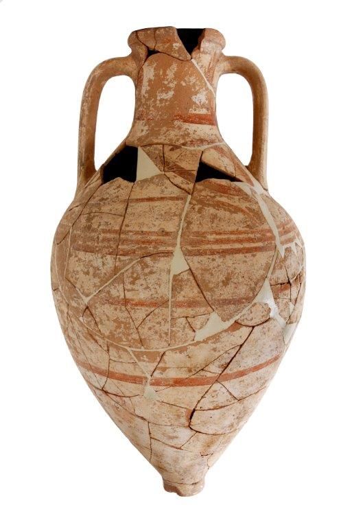 by www.gruppogedi.it - San Simplicio, archaeological excavations, Greek amphorae 575 BC