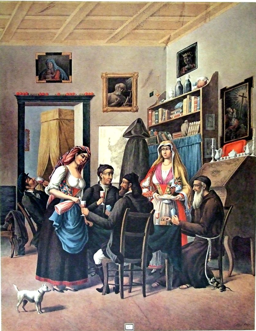 Manca di Mores - The master (...) and his friends, ca 1861-1876