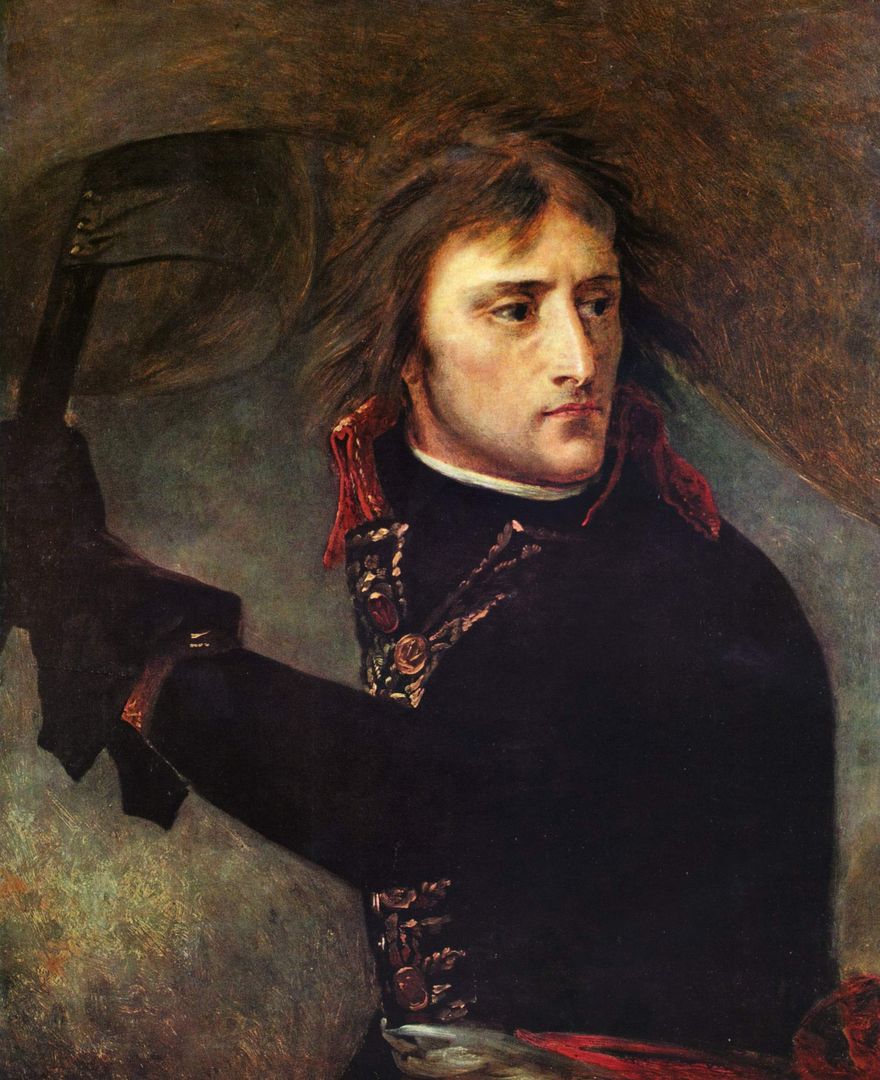 Antoine Jean Gros - Bonaparte at the bridge of Arcole, 1796