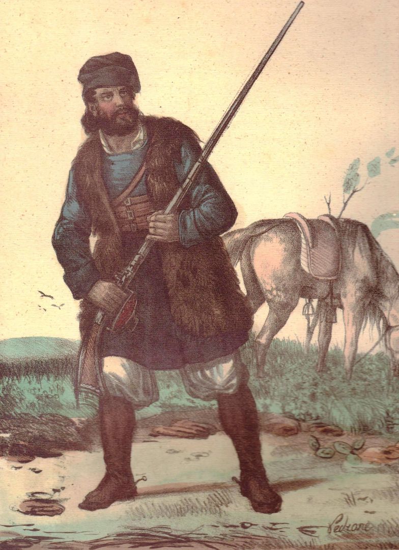 Lorenzo Pedrone, shepherd of Gallura, ca 1841