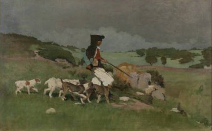 Giovanni Battista Quadrone, Ritorno dalla caccia, Sardegna, ca 1886