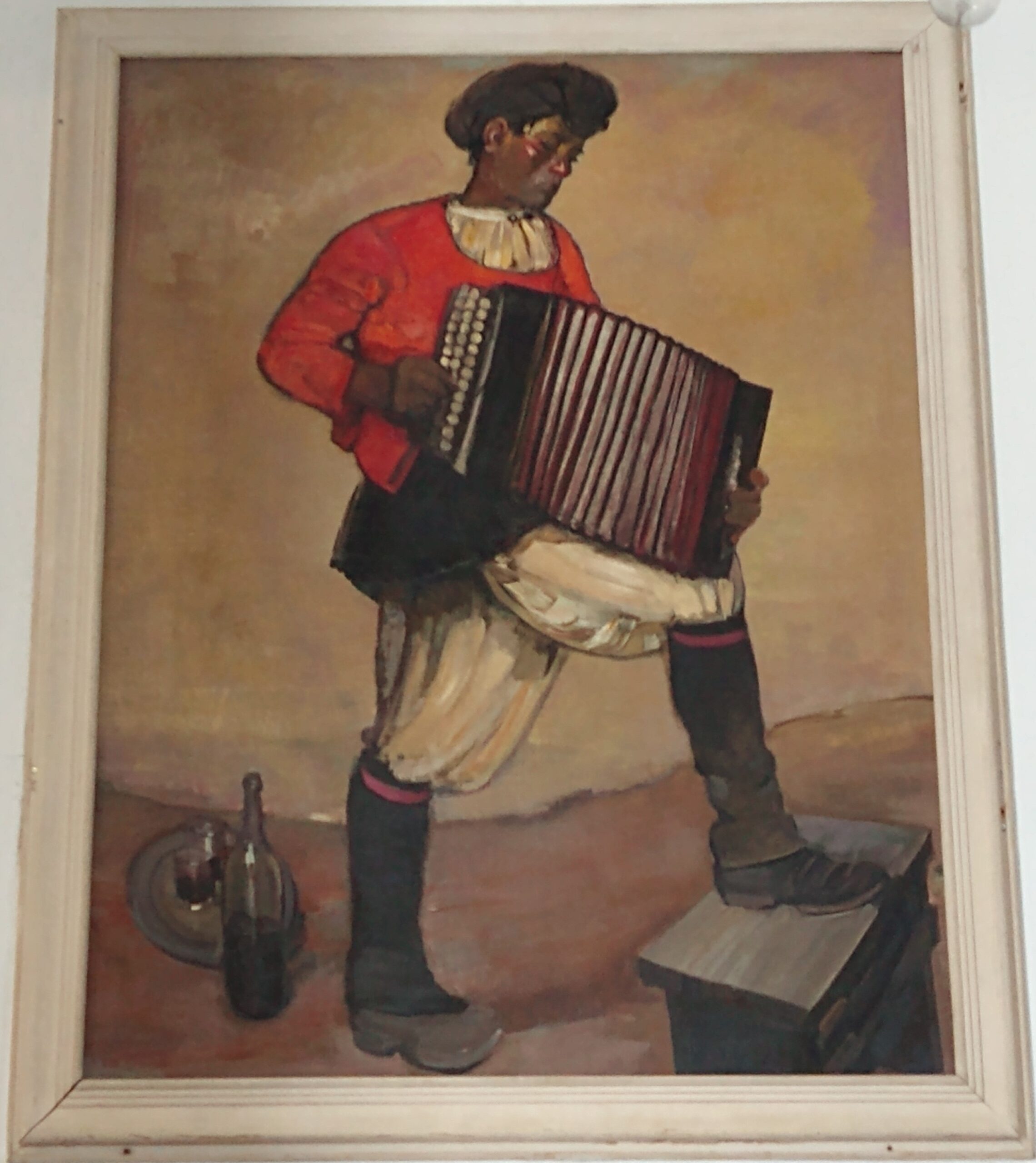 Giuseppe Biasi, Accordion Player, Tempio 1932