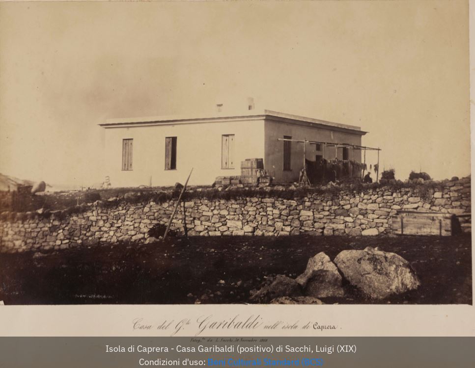 Casa di Garibaldi, di Luigi Sacchi - Istituto Centrale per il Catalogo e la Documentazione